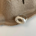 Cloud Loop Silver Ring