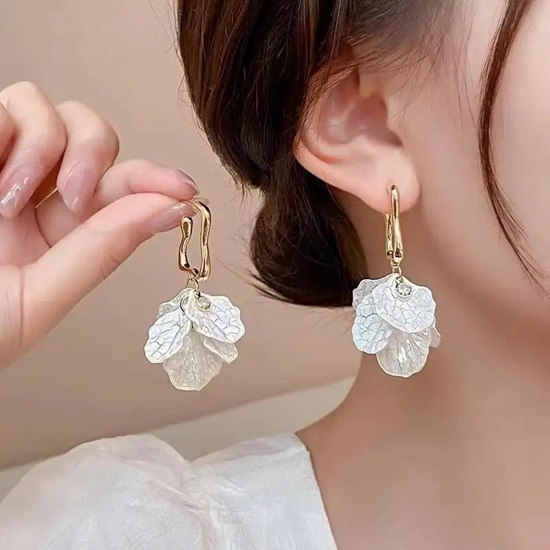 Ethereal Butterfly Drop Earrings
