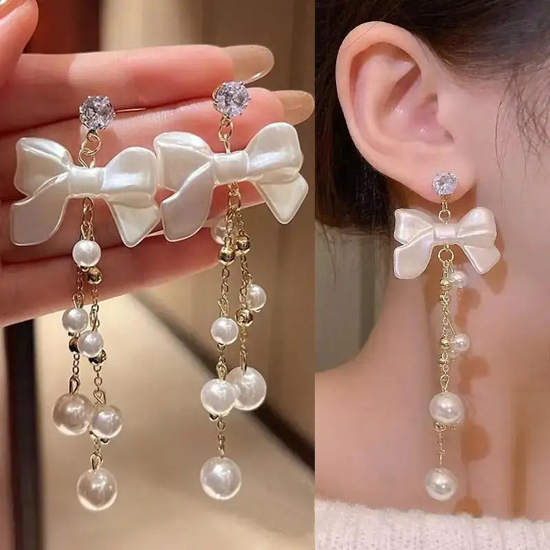 Ethereal Butterfly Drop Earrings