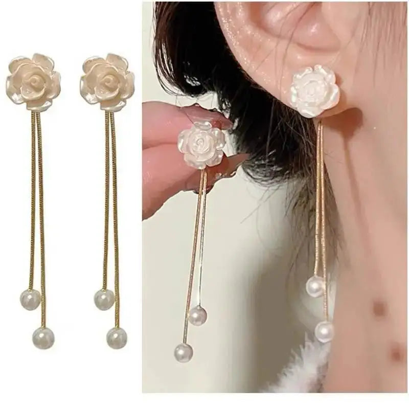 Ethereal Butterfly Drop Earrings