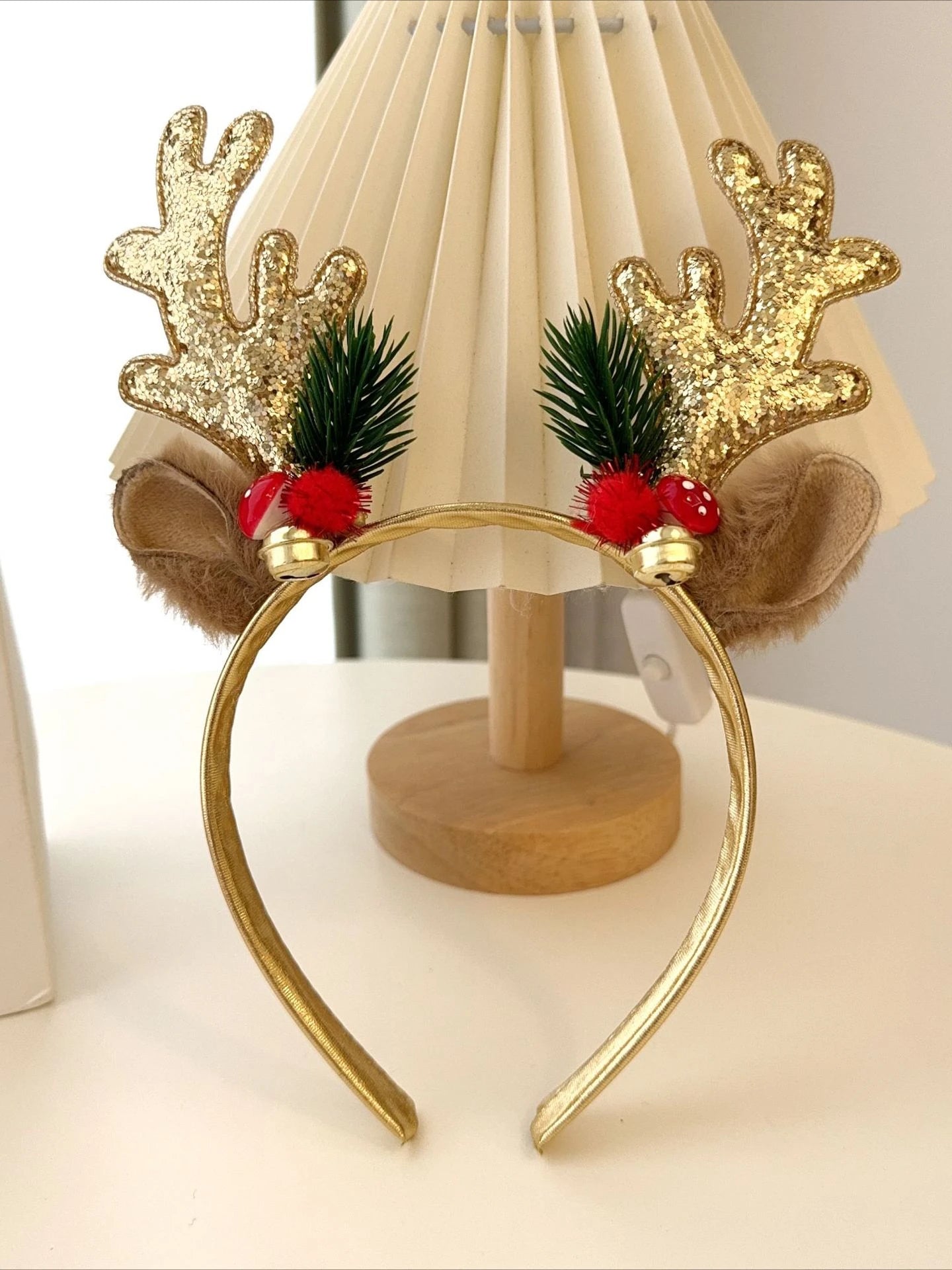 Sparkle Reindeer Antler Headband