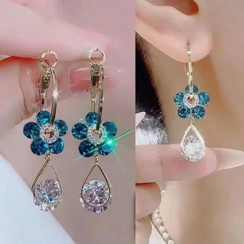 Ethereal Butterfly Drop Earrings