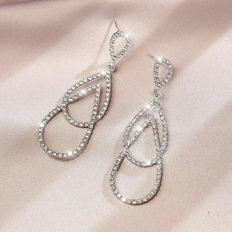 Eternal Spark Heart Earrings