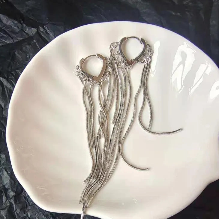 Golden Cascade Earrings