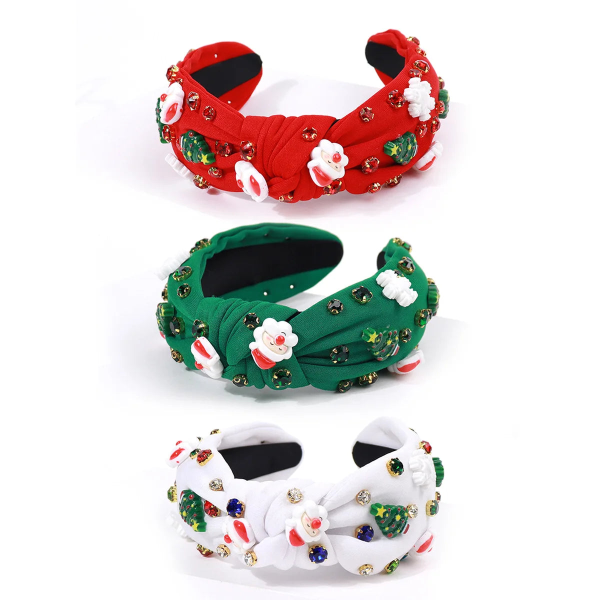 Santa Sparkle Headbands – Festive Glam Collection