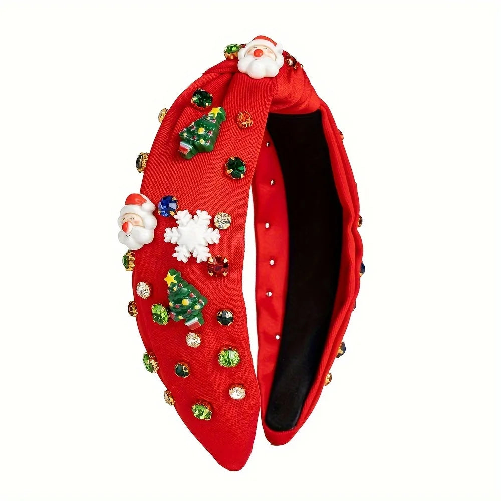 Santa Sparkle Headbands – Festive Glam Collection