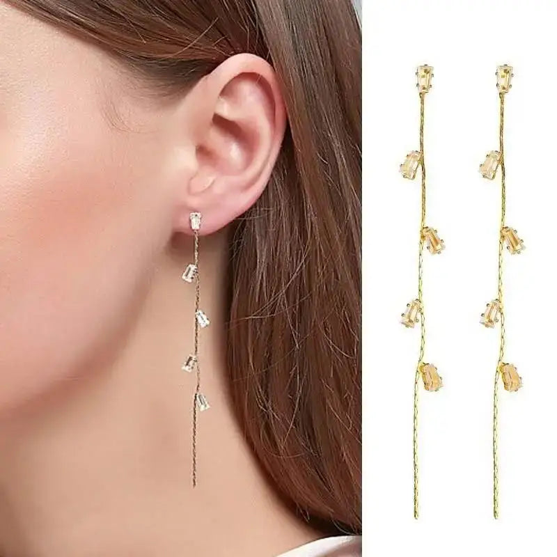 Ethereal Butterfly Drop Earrings