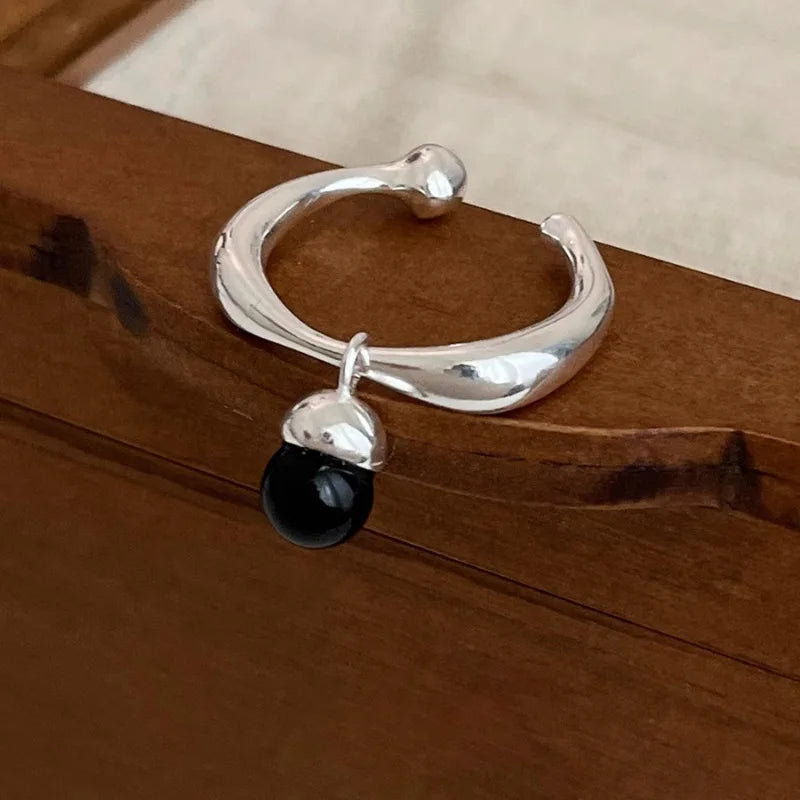 Urban Edge Silver Ring Set