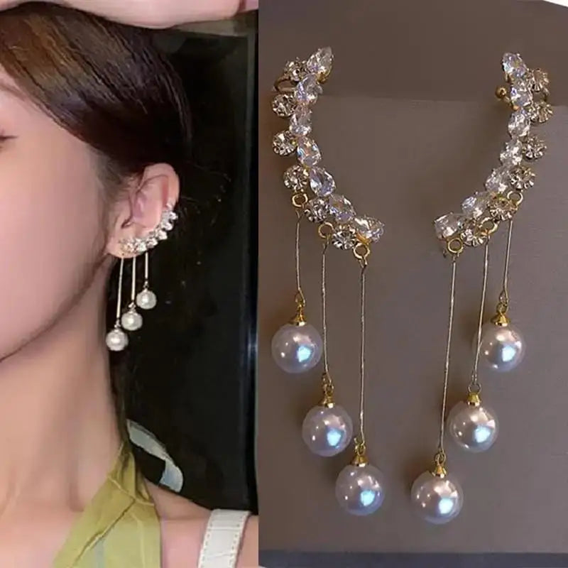 Ethereal Butterfly Drop Earrings