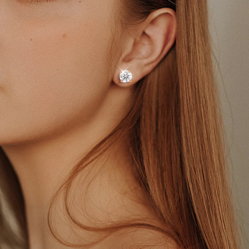 Eternal Spark Heart Earrings