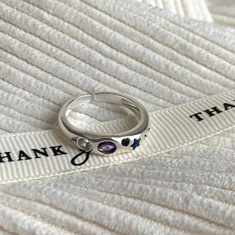 Celestial Dreams Gem Ring Collection