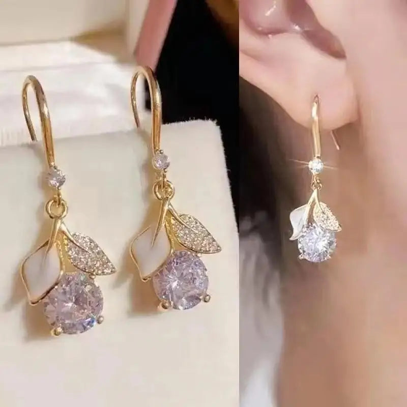 Ethereal Butterfly Drop Earrings