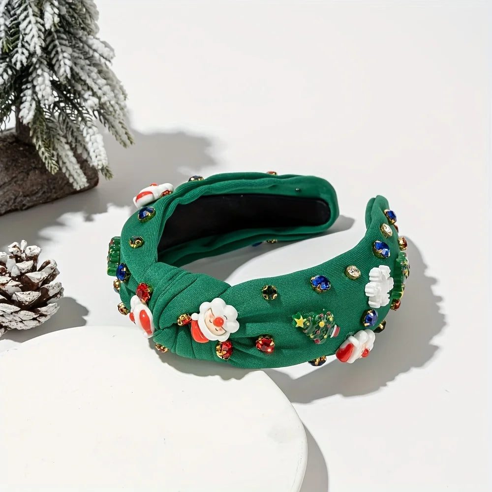 Santa Sparkle Headbands – Festive Glam Collection