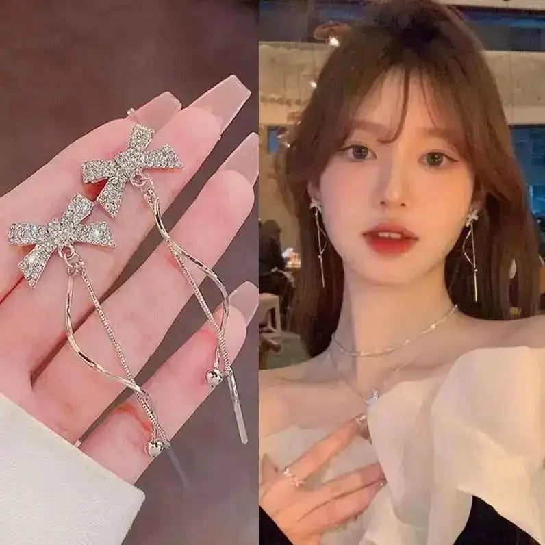 Luna Elegance Pearl Drop Earrings