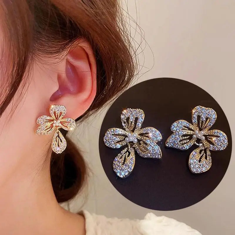 Ethereal Butterfly Drop Earrings